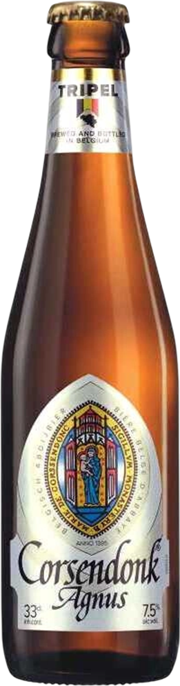 Corsendonk Agnus Triple 7.5% - 24 x 33 cl MW Corsendonk Agnus Triple 7.5% - 24 x 33 cl MW