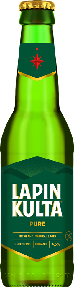 Lapin Kulta Pure Organic 4.5% - 33 cl
