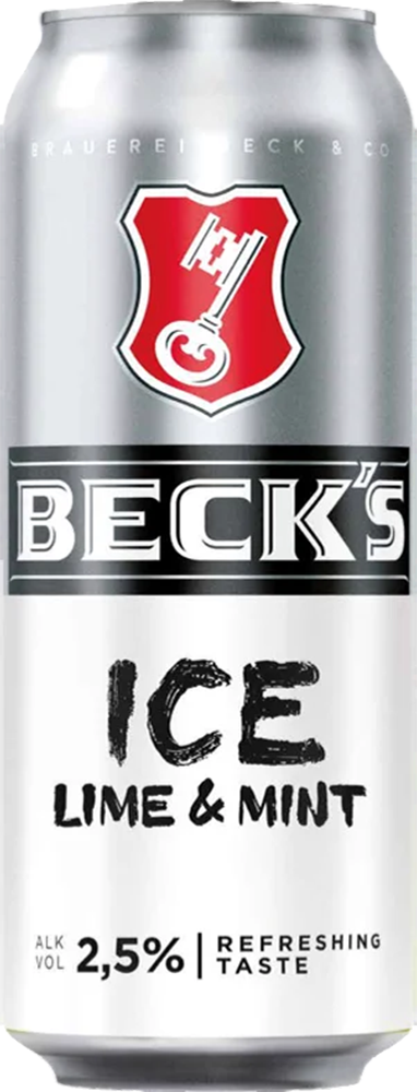 Becks Ice Lime & Mint - lattina da 50 cl