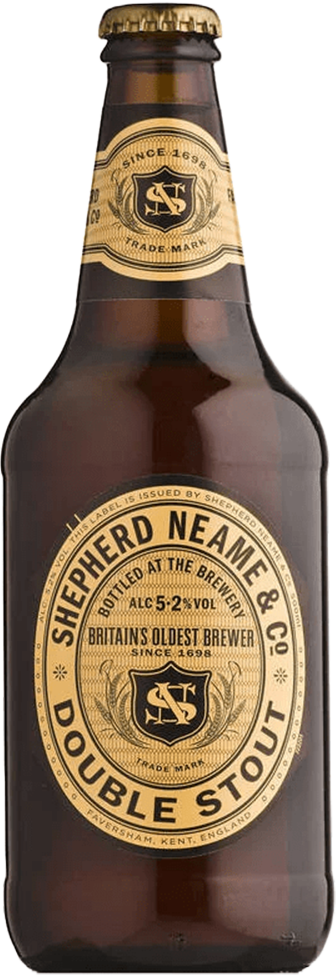 Shepherd Neame Double Stout 5.2% - 8 x 50 cl Shepherd Neame Double Stout 5.2% - 8 x 50 cl