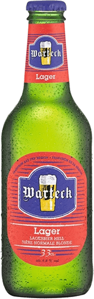 Warteck Lager 4.8% - 10 x 33 cl