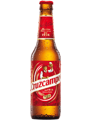 Cruzcampo 4.8 % Vol. 24 x 33 cl Spanien