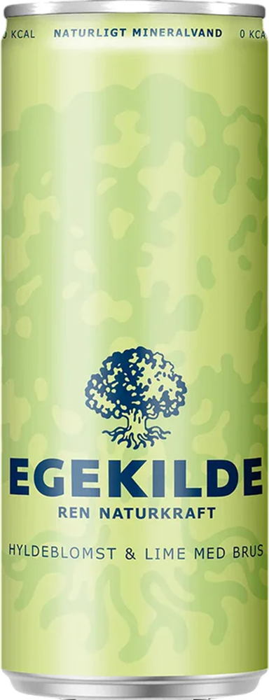 Egekilde Holunderblüte Limette - 33 cl Dose