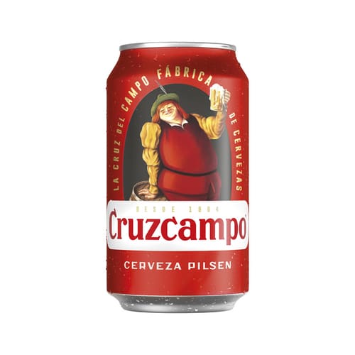 Cruzcampo Pilsen 5,6% - 24 x 33 cl Dose