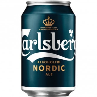Carlsberg Nordic Ale sans alcool - 24 x 33 cl canette Carlsberg Nordic Ale sans alcool - 24 x 33 cl canette