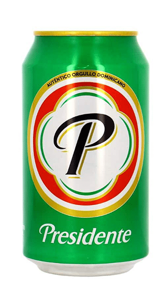 Presidente Pilsner 5% - 24 x 35 cl canette Presidente Pilsner 5% - 24 x 35 cl canette