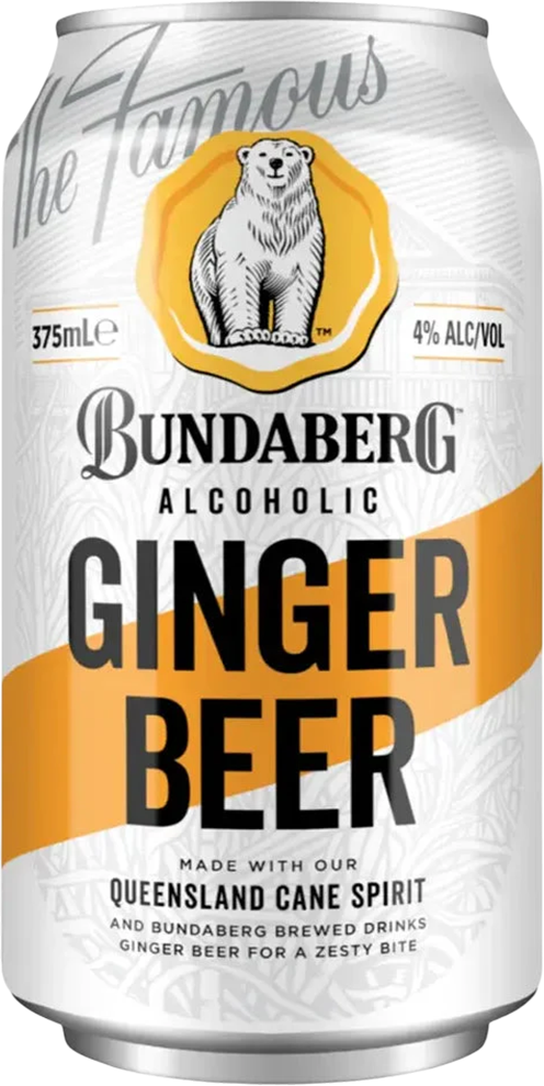 Bundaberg Ginger Beer 4% - 37.5 cl Dose