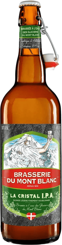 Mont Blanc Cristal IPA 4.7% - 9 x 75 cl