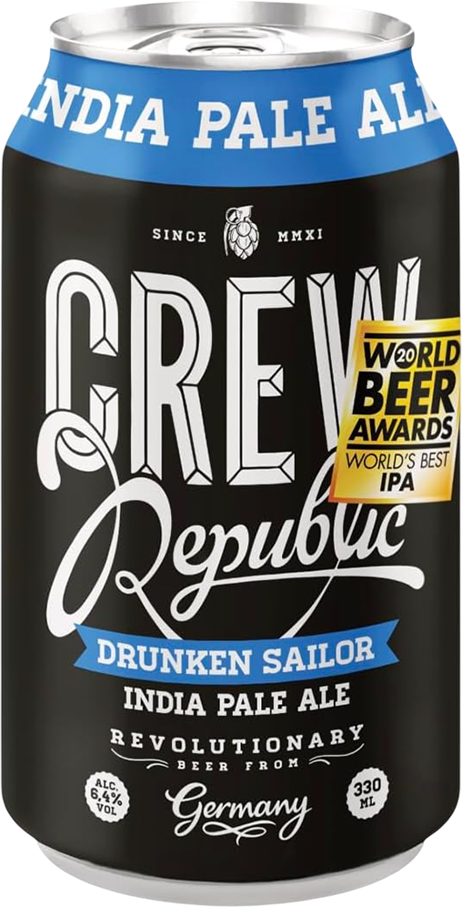 Crew Republic Drunken Sailor IPA 6.4% - 33 cl Dose