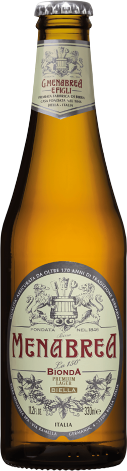 Menabrea Bionda 4,8% - 33 cl Menabrea Bionda 4,8% - 33 cl