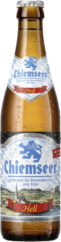 Chiemseer Hell 4,8 % - 24 x 33 cl MW Chiemseer Hell 4,8 % - 24 x 33 cl MW