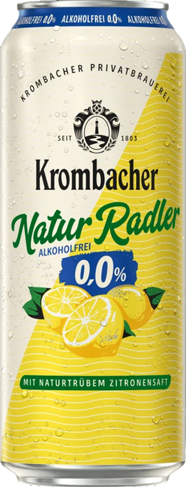Krombacher Naturradler analcolico - lattina da 50 cl