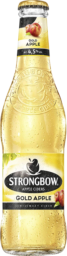 Strongbow Gold Apple Cider 4.5% Vol. - 33 cl