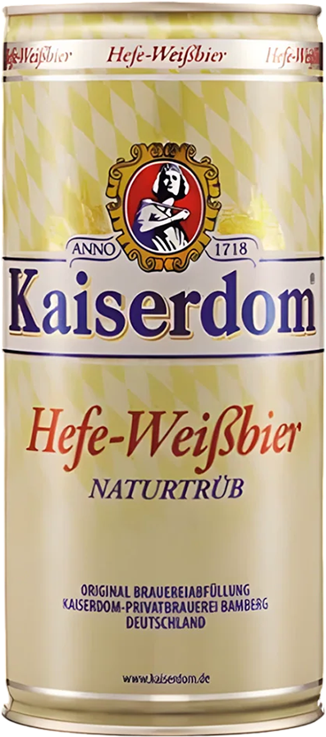 Kaiserdom Hefe-Weissbier 4.7% - 1 Liter Dose