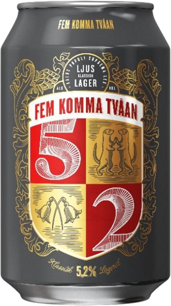 Fem komma tvåan 5.9% - 33 cl Dose