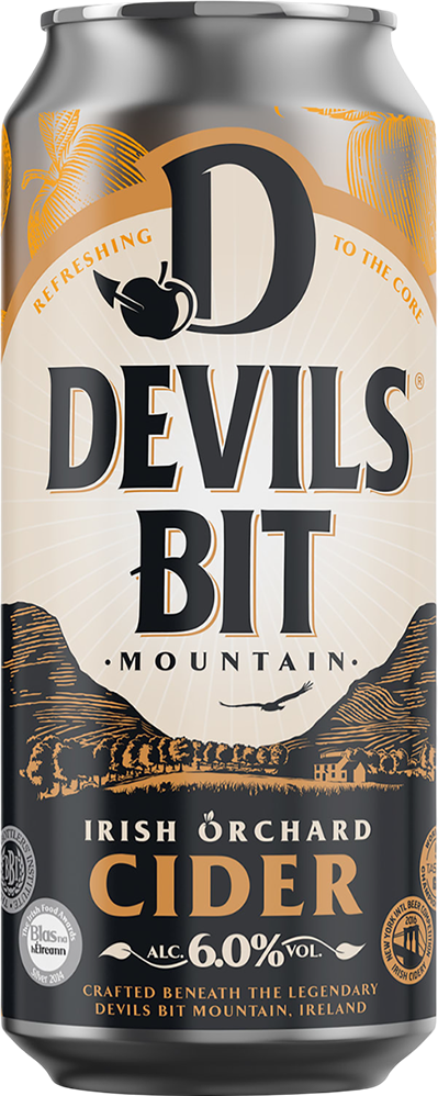 Devils Bit Mountain Cyder 6,0% vol. 24 x 50 cl canette Devils Bit Mountain Cyder 6,0% vol. 24 x 50 cl canette