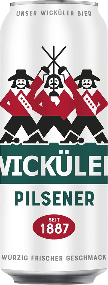 Wicküler Pilsener 4.8% - 50 cl Dose