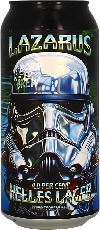 Stormtrooper Lazarus Helles Lager 4% - 44 cl Dose Stormtrooper Lazarus Helles Lager 4% - 44 cl Dose
