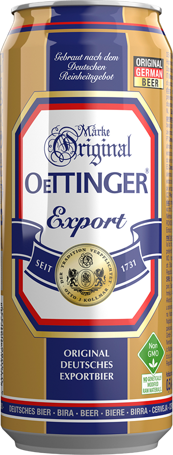 Oettinger Export 5.4% - 50 cl Dose