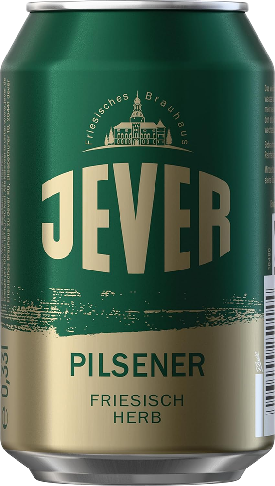 Jever Pilsener 4.9% - 33 cl Dose