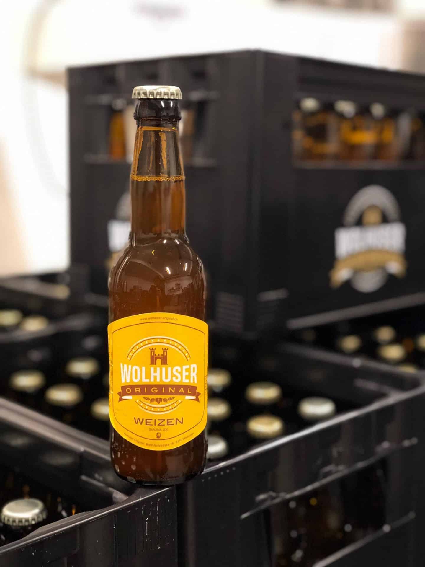 Wolhuser Original Weizen Banana Joe 24 x 33 cl Wolhuser Original Weizen Banana Joe 24 x 33 cl