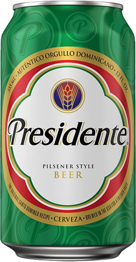 Presidente Pilsner 5% - 35.5 cl Can