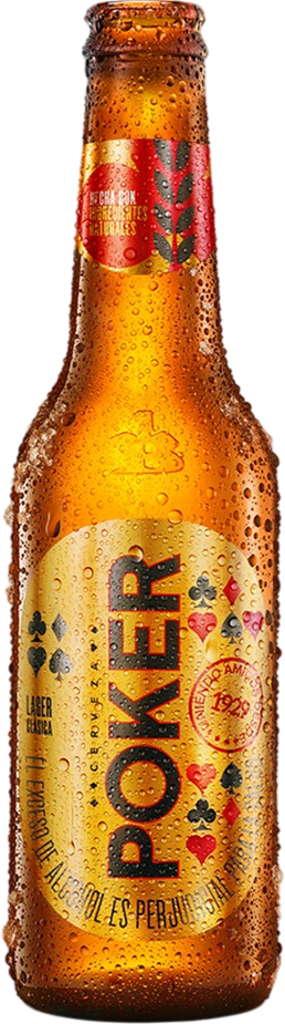 Poker Lager 4% - 35.5 cl