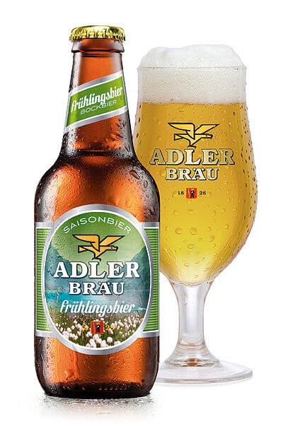 Adler Bräu Frühling Bier 5,8% - 24 x 29 cl ( erhältlich März - April )