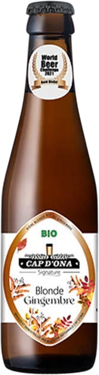 Cap d'Ona Blonde Gingembre 7% - 25 cl