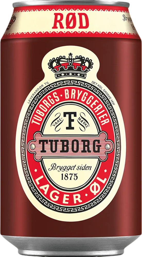 Tuborg Rød 4.3% - 33 cl Dose