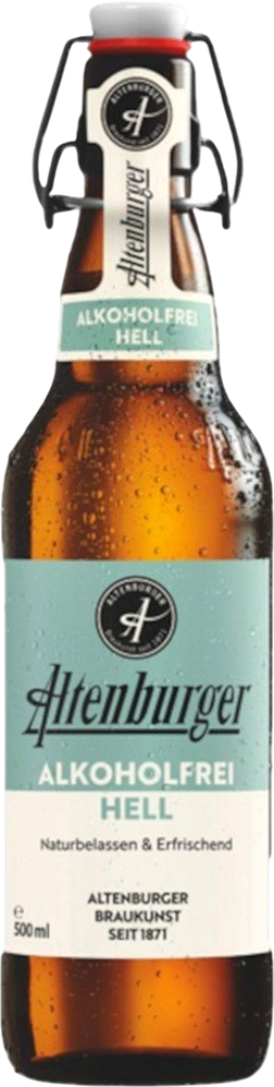 Altenburger Hell alkoholfrei - 50 cl Bügel