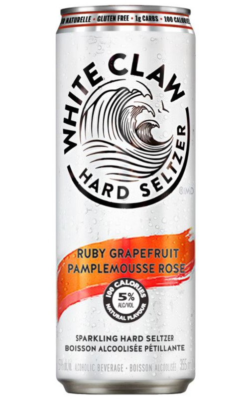 White Claw Hard Seltzer Grapefruit 5% - 35.5 cl Dose