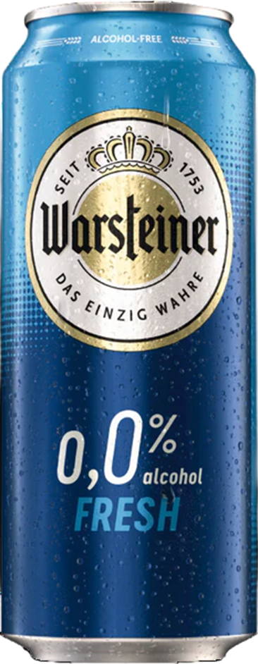 Warsteiner Fresh Alkoholfrei - 24 x 50 cl Dose Warsteiner Fresh Alkoholfrei - 24 x 50 cl Dose