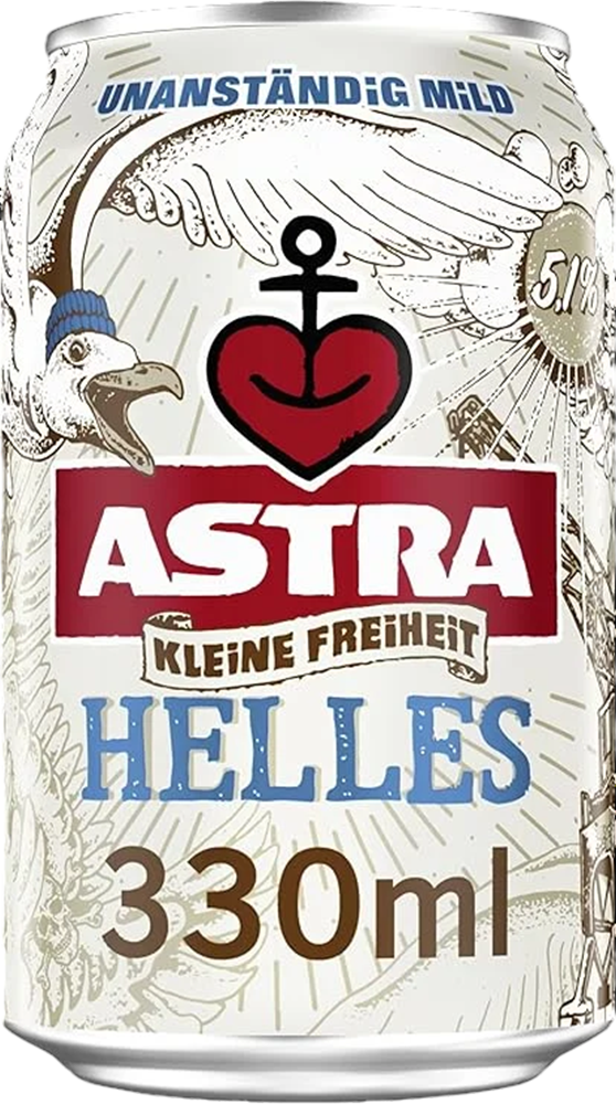 Astra Helles 5.1% - 33 cl Dose