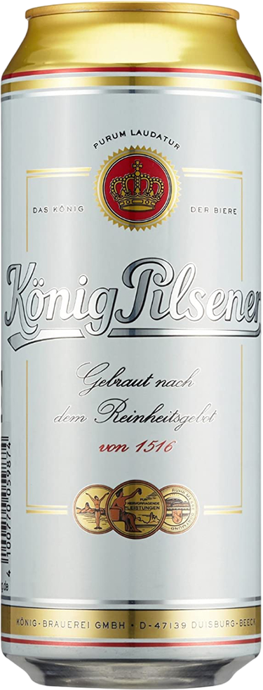 König Pilsener 4.9% - 24 x 50 cl canette König Pilsener 4.9% - 24 x 50 cl canette