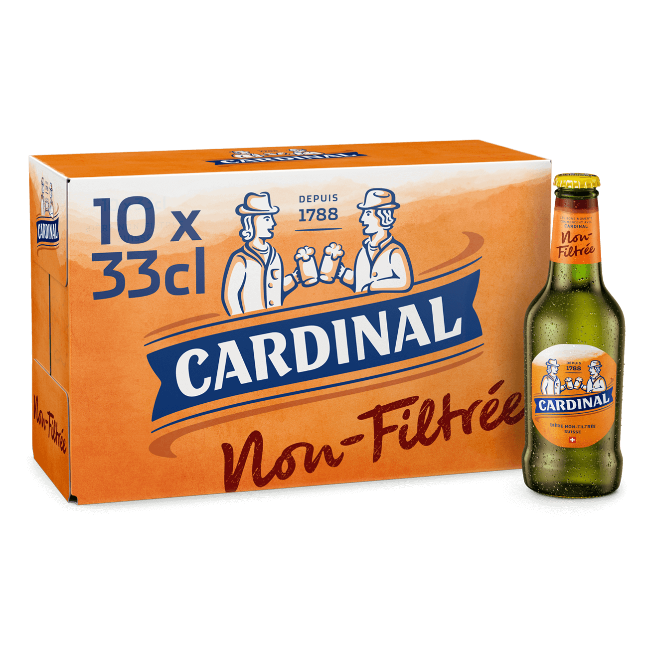 Cardinal Bier Non-Filtrée Kellerbier 4,7% Vol. 20 x 33 cl