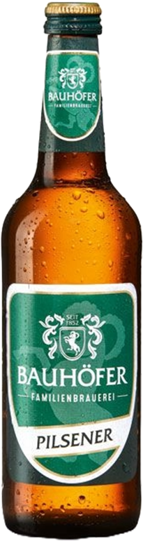 Bauhöfer Ulmer Pilsener 5.2% - 24 x 33 cl Bauhöfer Ulmer Pilsener 5.2% - 24 x 33 cl