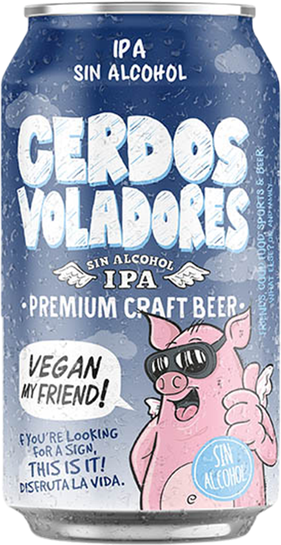 Barcelona Cerdos Voladores alkoholfrei IPA - 33 cl Dose