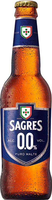 Sagres Original sans alcool - 24 x 33 cl Sagres Original sans alcool - 24 x 33 cl