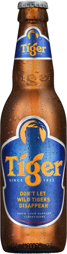 Tiger Lager 5% - 24 x 33 cl Tiger Lager 5% - 24 x 33 cl