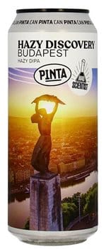 PINTA Hazy Discovery Budapest 7,8% - 12 x 50 cl Dose