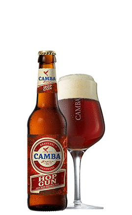 Camba Bavaria Hop Gun Brown Ale 6,4% - 24 x 33 cl Camba Bavaria Hop Gun Brown Ale 6,4% - 24 x 33 cl