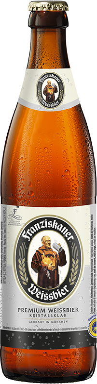 Franziskaner Weissbier Kristallklar 5% - 20 x 50 cl MW