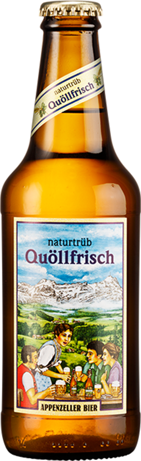 Appenzeller Quöllfrisch Naturtrüb 4.8% - 33 cl