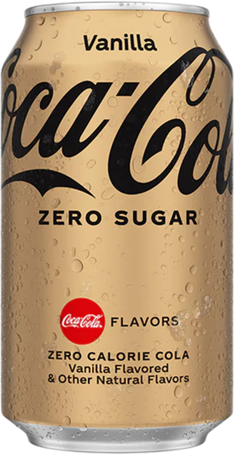 Coca Cola Vanille Zero - 35.5 cl Dose Coca Cola Vanille Zero - 35.5 cl Dose