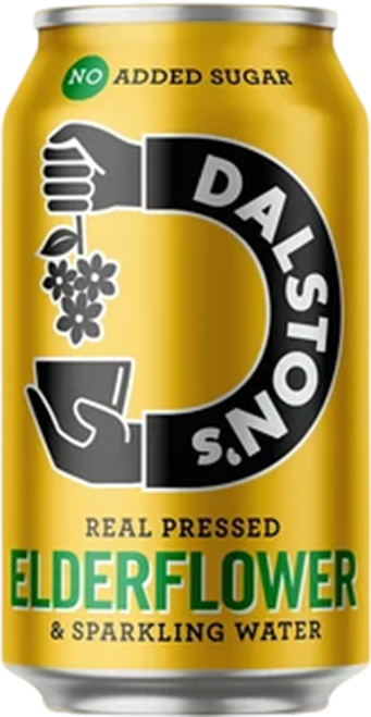 Dalston's Elderflower alkoholfrei - 33 cl Dose