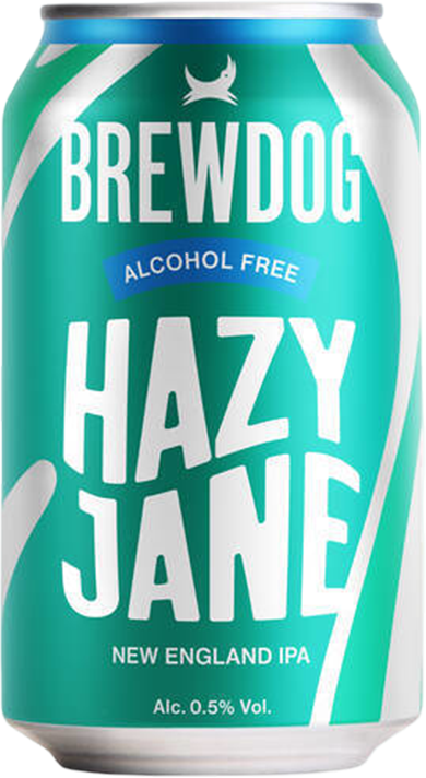 BrewDog Hazy Jane analcolico - lattina da 33 cl