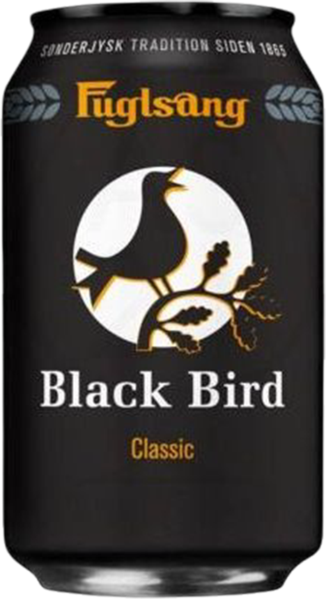 Fuglsang Black Bird 4.8% - 33 cl can