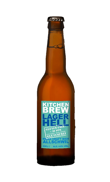 Kitchen Brew Lager Hell Glutenfrei 4,8% - 24 x 33 cl