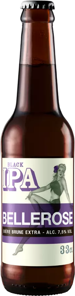 Des Sources Bellerose Black IPA 7.5 % - 12 x 33 cl Des Sources Bellerose Black IPA 7.5 % - 12 x 33 cl